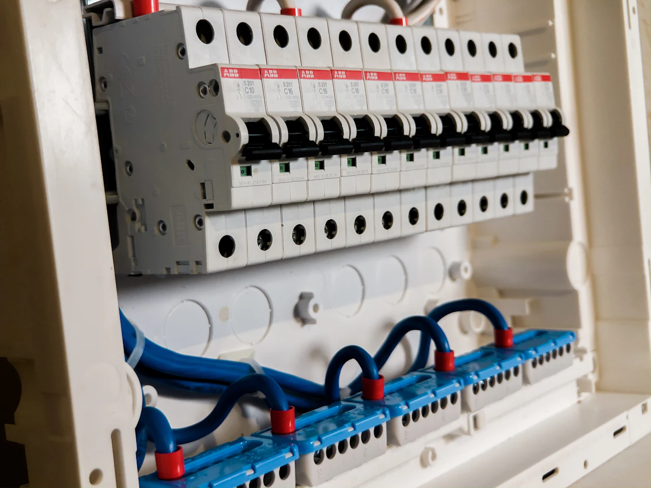 Byte av elcentral